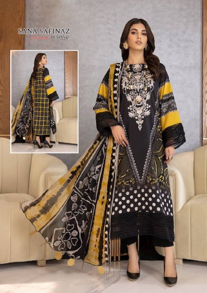 Sana Safinaz Beyond Casual Wear Lawn Cotton Pakistani Dress Material Wholesale Shop In Surat